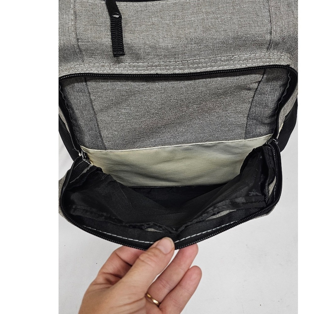 Nintendo Game Boy Retro Handheld Console Backpack Gray Cream Travel School Bag - Picture 8 of 13